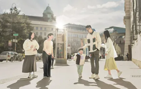 Family Sightseeing Photoshooting Vienna