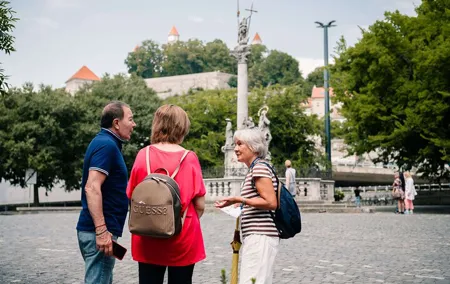 Private Bratislava Tour with Transfer from Vienna to Budapest