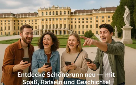 Fun & mobile scavenger hunt through the Schönbrunn Palace Park