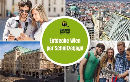City game scavenger hunt Vienna - independent city tour I discovery tour