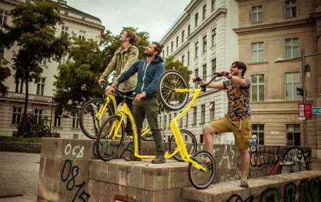 Kick-Bike Small-Group Tour Through Vienna with Locals