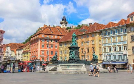 Private transfer from Vienna to Graz