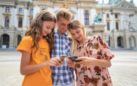 Private audio book city rally in Vienna’s old town