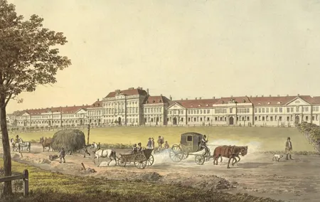 From Marstall to the MuseumsQuartier Fischer from Erlachs HofQuartier