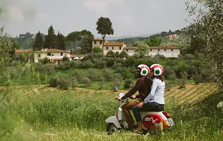 Private Self Drive Tuscany Vespa Tour from Florence with a Guide