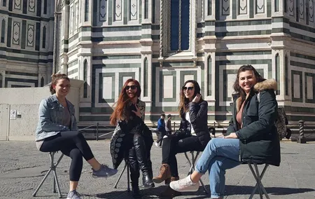 Sit and walk Florence tour with Gelato