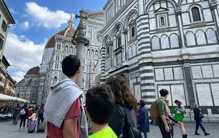 Kid-friendly Play and sightseeing Florence Private Family Tour