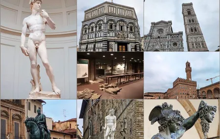 Accademia David, Cathedral, Crypt, Baptistery Guided Walking Tour