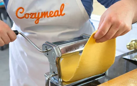 Make Three Handmade Pastas in Florence Studio (3-Course Meal)