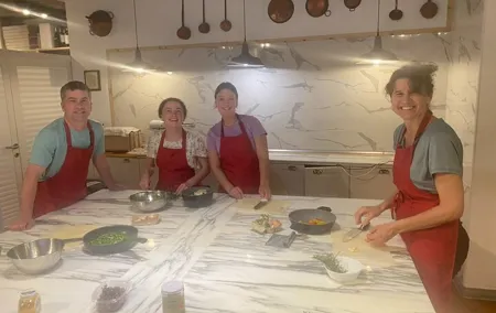 Small group Traditional Tuscan Cooking in Florence with wine