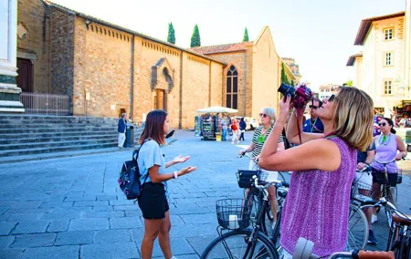 Florence City Tour On A Bike