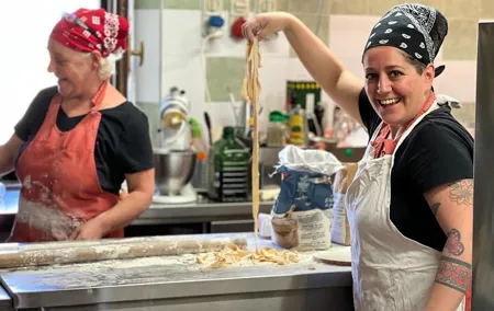 Cooking Class in the Chianti Countryside with San Gimignano Visit