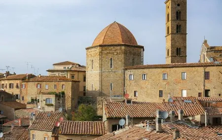 Volterra & San Gimignano Port Tour (Driver Only/Self Touring)