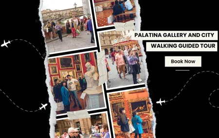 Palatina Gallery and Guided City Walking Tour in Florence