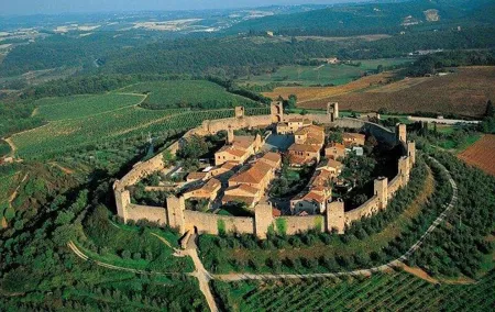 San Gimignano Monteriggioni Tuscany Chianti Wine Tasting Fullday from Florence