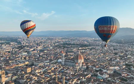 Private Tour: Hot-Air Balloon Flight over Florence