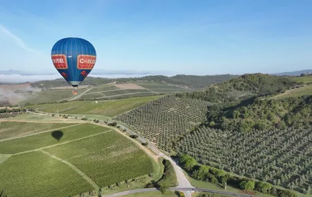 Hot-Air Balloon Flight over Chianti