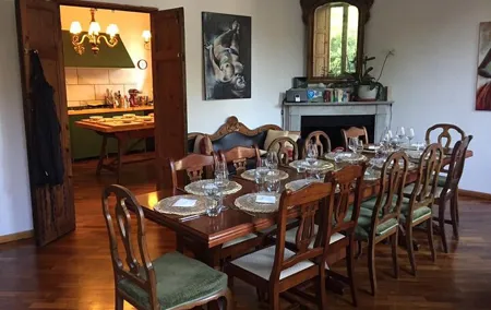 Wine and Dine Cooking Show in Florence with Wine Pairings