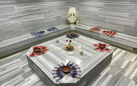 Private Turkish Bath Tradition, Massages, Swimming Pool & Sauna