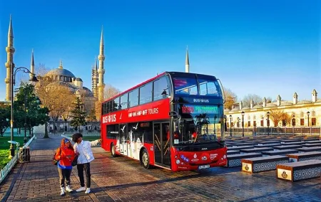 Open-Top Hop-on Hop-off Sightseeing Bus Tour in Istanbul