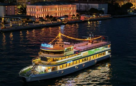Istanbul Bosphorus Dinner Cruise with Turkish Night Show & Pickup