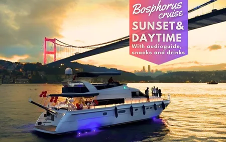 Istanbul: Small-Group Yacht Cruise with Snacks, Sunset or Daytime