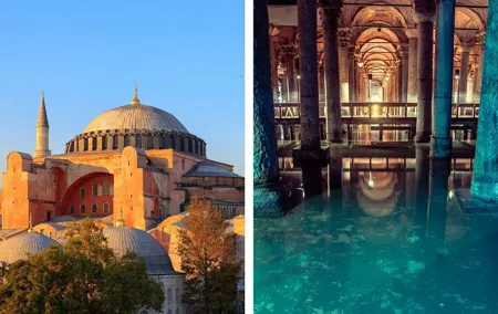 Istanbul Hagia Sophia and Basilica Cistern Combo Ticket