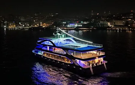 Istanbul Bosphorus Dinner Cruise with Turkish Night Show