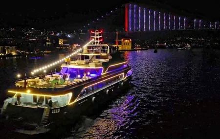 All Inclusive Luxury Bosphorus Dinner Cruise & Turkish Night Show