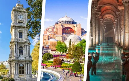 Dolmabahce Palace, Hagia Sophia and Basilica Cistern Tickets