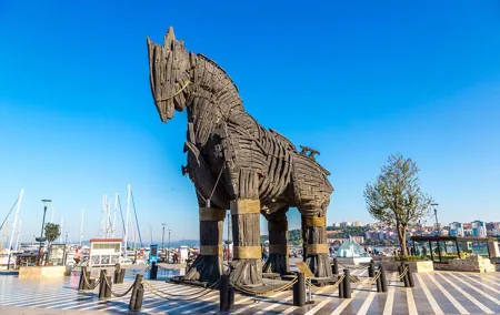 Full-Day Troy History Guided Tour with Lunch from Istanbul