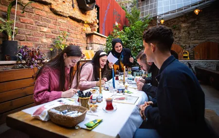 Traditional Stained Glass Painting Workshop