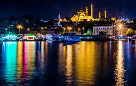 Bosphorus Dinner Cruise with Folk Dance and Live Performances
