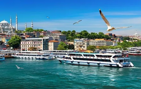 Istanbul Bosphorus Morning & Sunset Guided Cruise Tour