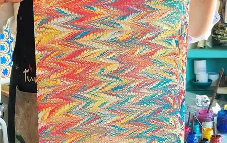 Turkish Marbling Paper Art Workshop