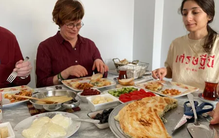 Authentic Homemade Turkish Breakfast Cooking with Local Friends