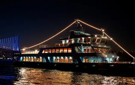 Bosphorus Dinner Cruise & Entertaintment & Private Table & Wi-Fi