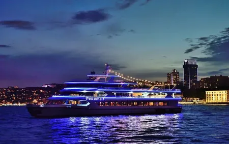 Bosphorus Dinner Cruise with Turkish Night Show from Istanbul