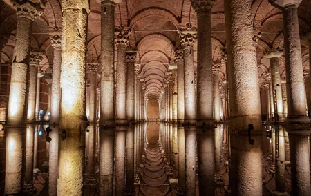 From the Depths to the Heights: Basilica Cistern and Galata Tower