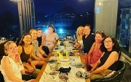 Istanbul: Authentic Turkish Food Night and Rooftop Tour Dervish