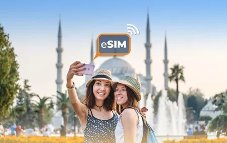 Unlimited Internet with eSIM Mobile Data in Istanbul and Turkey