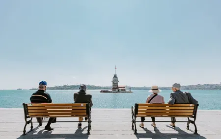 Maiden’s Tower, Istanbul Europe and Asian sides