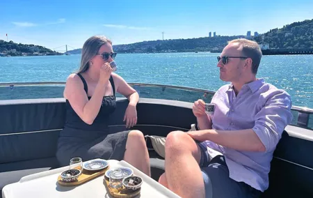 Istanbul Private Bosphorus Breakfast Cruise on Yacht