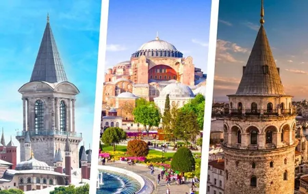Topkapi Palace Hagia Sophia and Galata Tower Combo Tickets