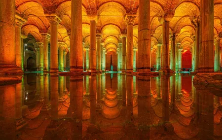 Basilica Cistern Night Shift Entry Ticket with Audio Guide