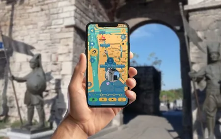 Constantinople Siege 1453 GPS App Walking Tour Mobile Game