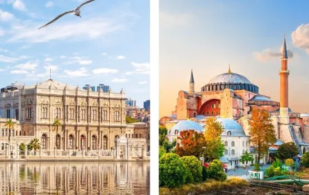 Hagia Sophia and Dolmabahce Palace Entry Ticket with Audio Guide