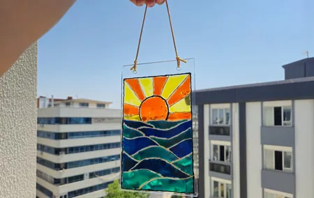 Istanbul Traditional Stained Glass Painting Workshop