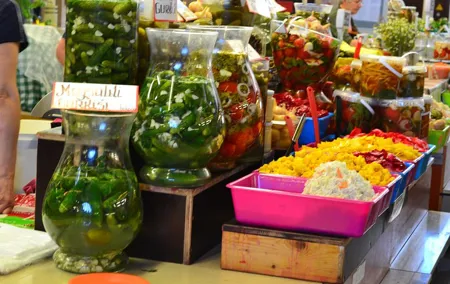 Latvian food tasting tour at Riga Central market