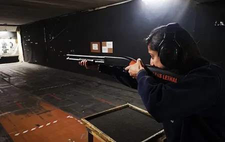 Riga Shooting Range : the Winchester, Glock 17, and Kalashnikov